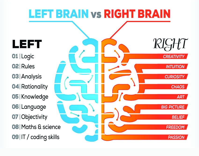 Leave the brain. Left Brain. Left Brain vs right Brain. Left and right Brain thinking. Left Brain versus right Brain.